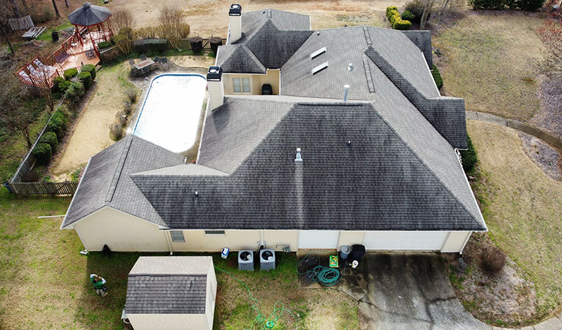 storm damage roof repair